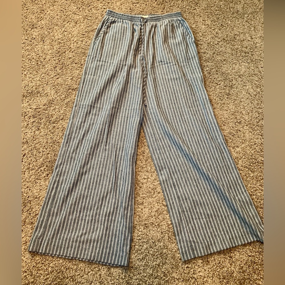 Cotton Bleu Pants NWOT